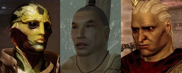 Тейн Криос (Mass Effect 2), Прозорливый Цзу (Jade Empire), Стэн (Dragon Age: Origins).