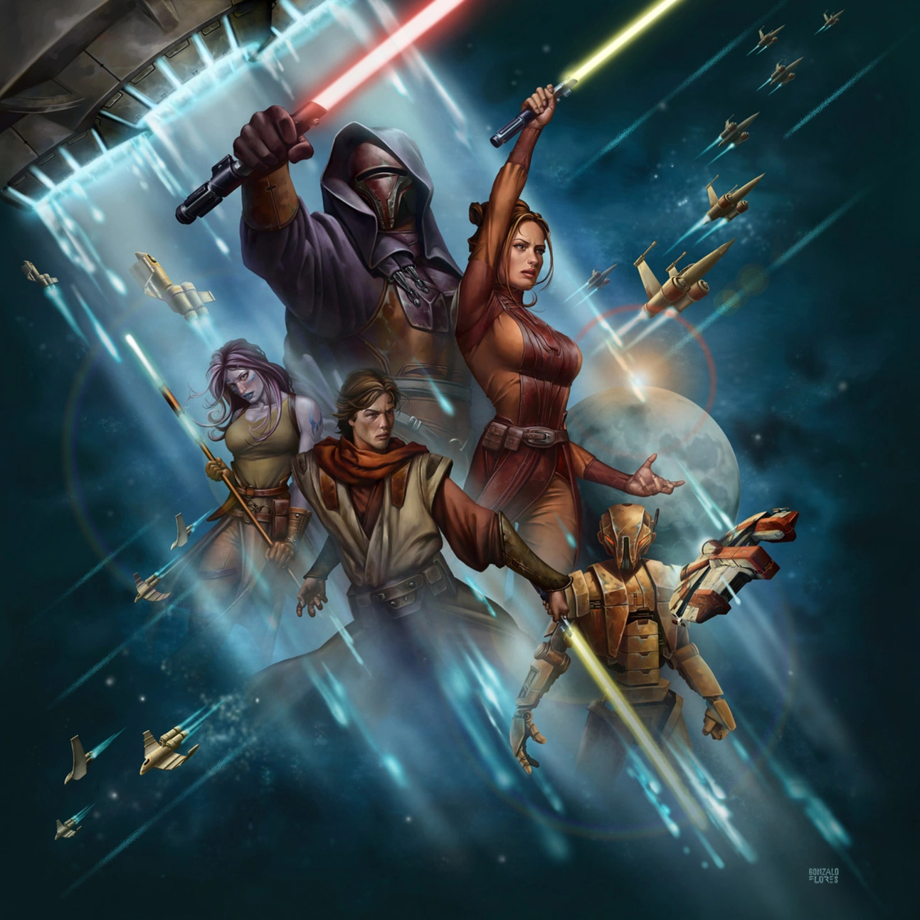 [Star Wars: Knights of the Old Republic] Постер.