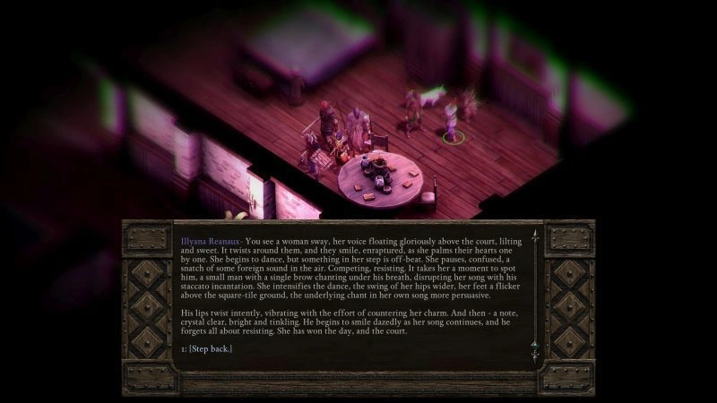 [Pillars of Eternity] На скриншоте: Истории спонсоров с Kickstarter.