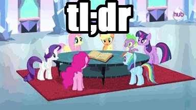 My Little Pony: TLDR.