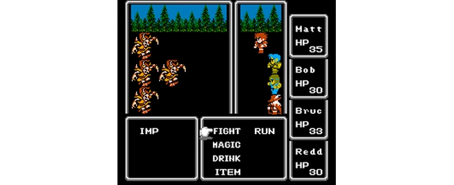 Final Fantasy 1.