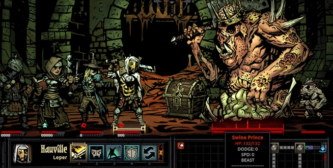 Darkest Dungeon.