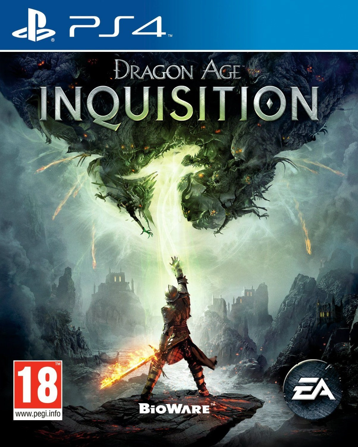 Обложка Dragon Age: Inquisition.