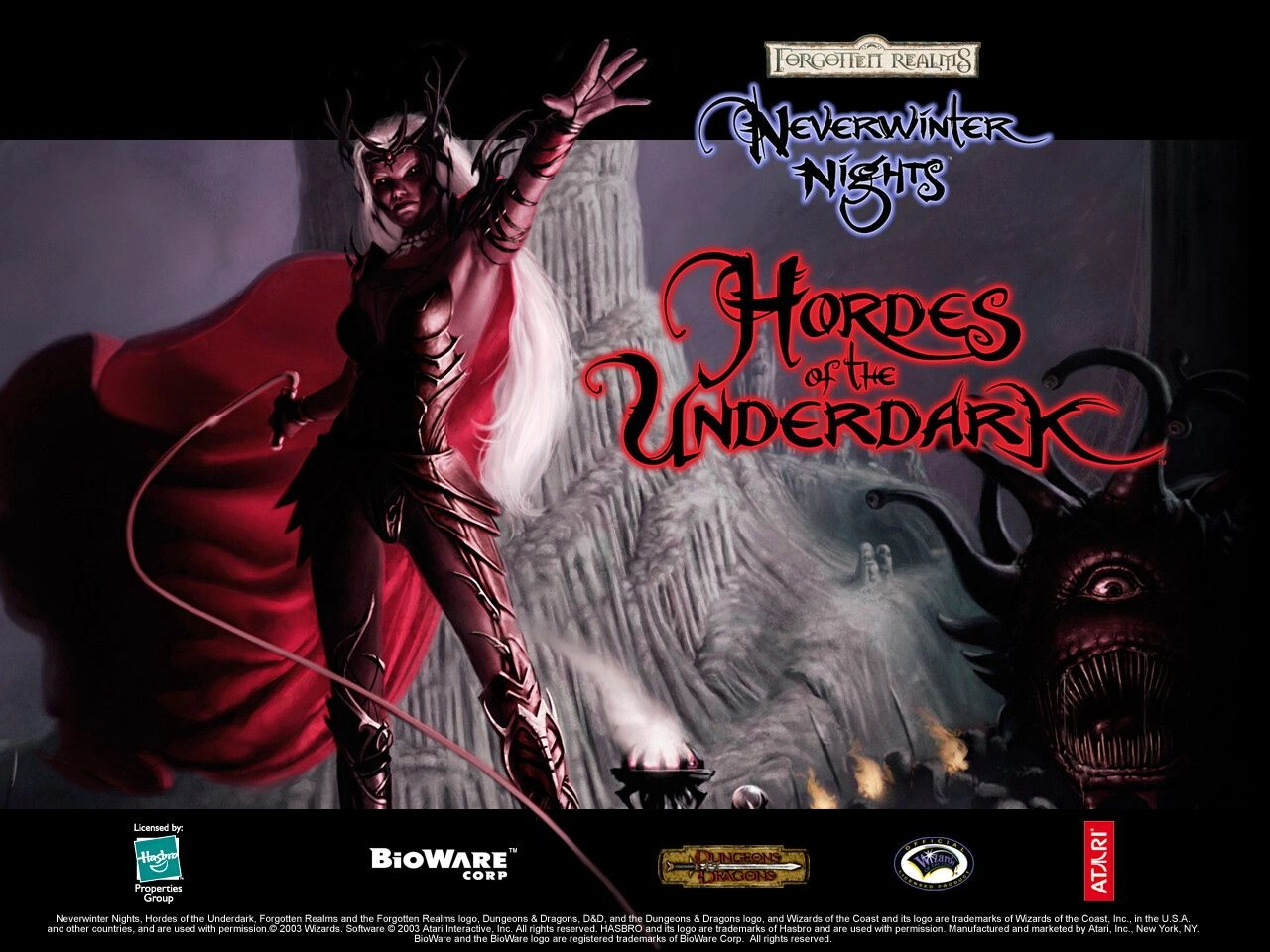 Официальные обои Neverwinter Nights: Hordes of the Underdark.