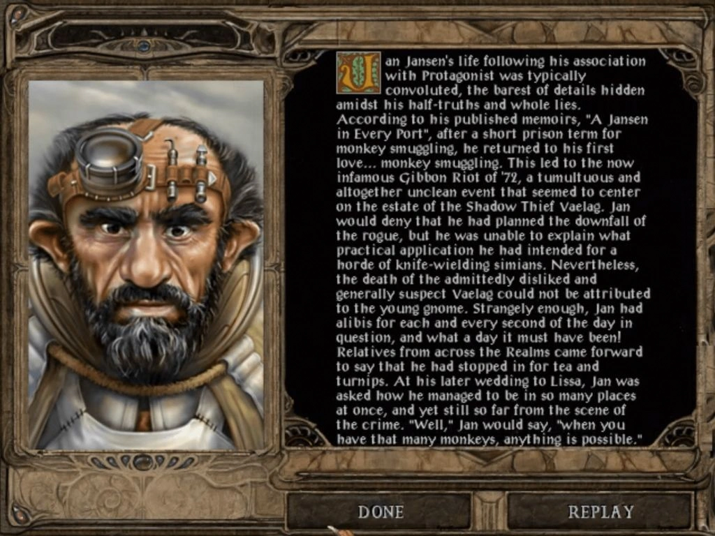 [Baldur’s Gate 2] На скриншоте: Судьба Яна Янсена.