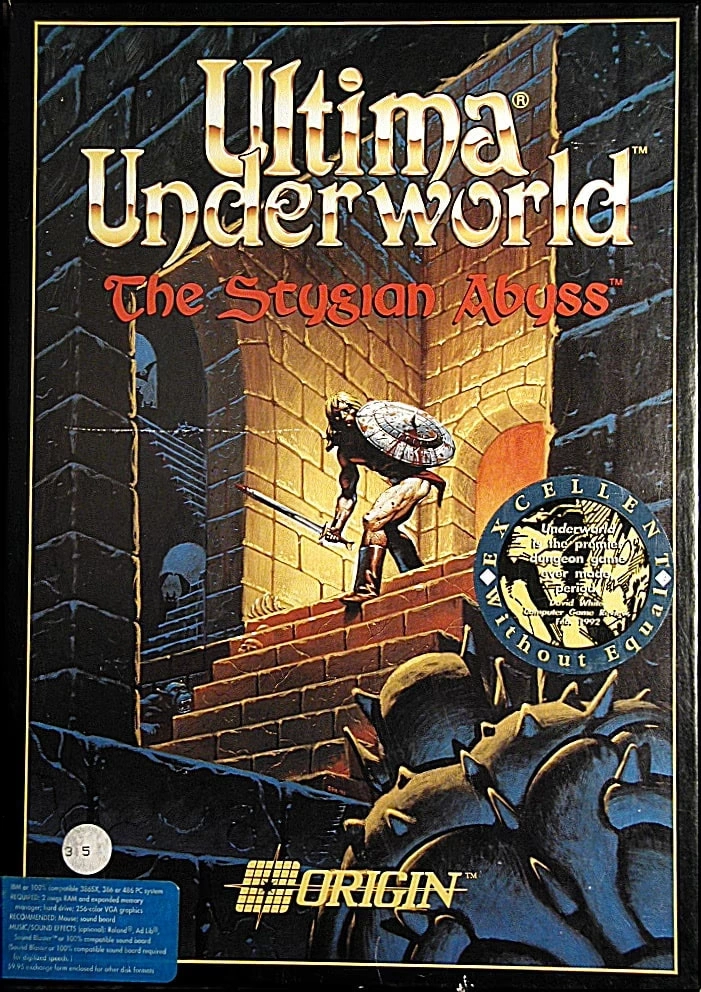 Обложка Ultima Underworld